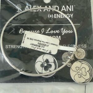Alex and Ani Love Charm step mom Bracelet